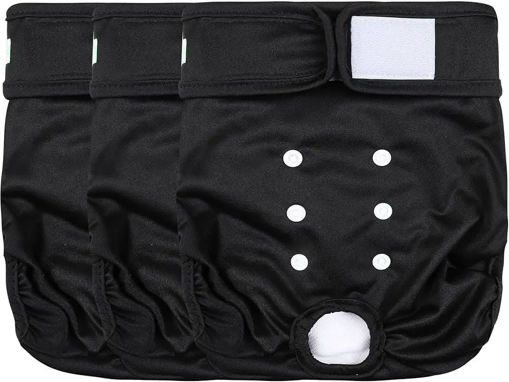 Washable Female Dog Diapers Highly Absorbent Large
